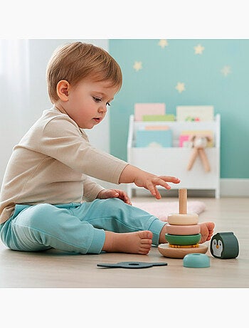 Set di 3 giochi in legno per bambini WOOMAX
