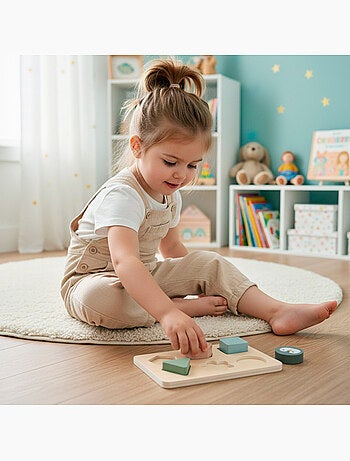 Set di 3 giochi in legno per bambini WOOMAX