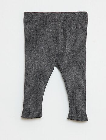 Set di 3 leggings a coste