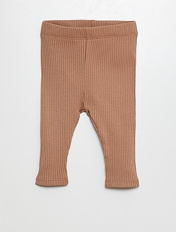 Set di 3 leggings a coste