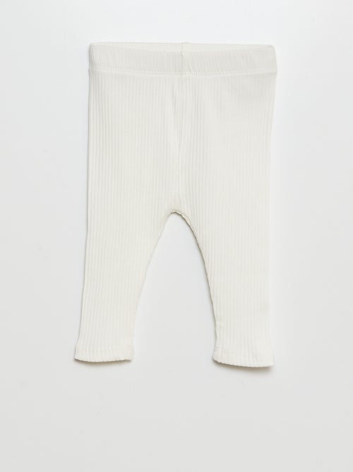 Set di 3 leggings a coste - Kiabi