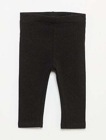 Set di 3 leggings in jersey a tinta unita