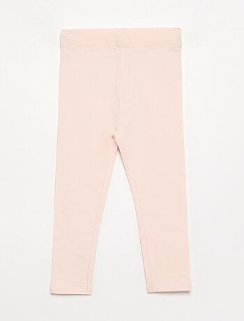 Set di 3 leggings in jersey a tinta unita
