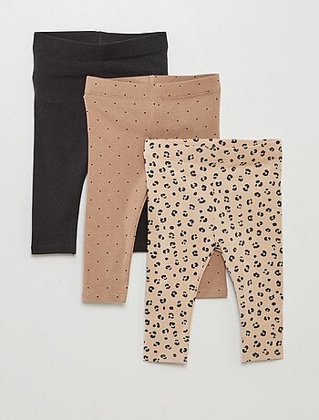 Set di 3 leggings lunghi