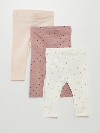 Set di 3 leggings lunghi