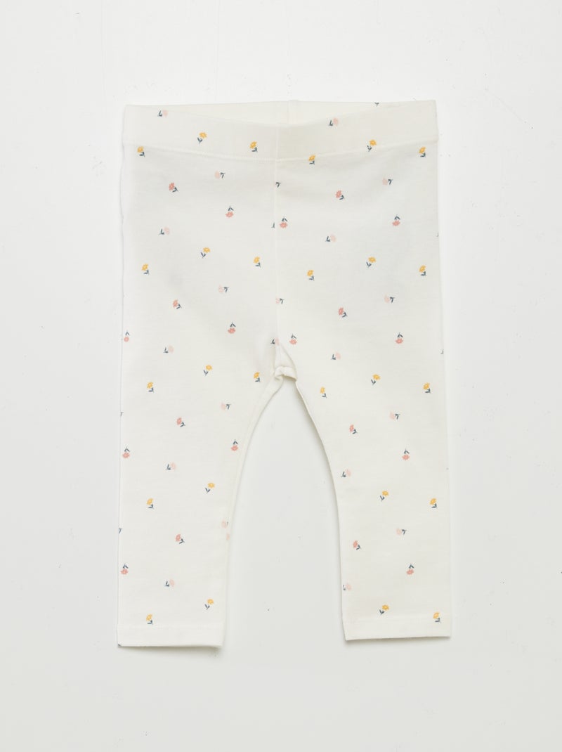 Set di 3 leggings lunghi BIANCO - Kiabi