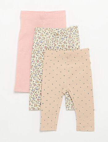 Set di 3 leggings lunghi