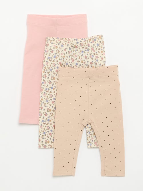 Set di 3 leggings lunghi - Kiabi
