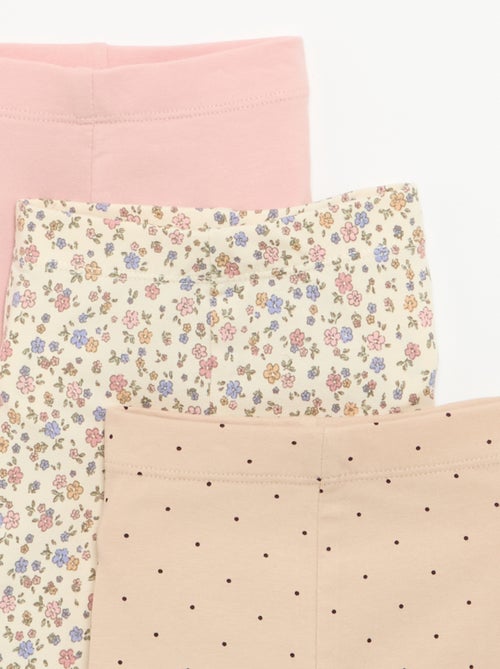 Set di 3 leggings lunghi - Kiabi