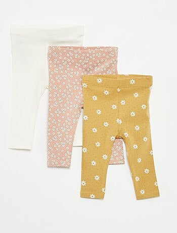 Set di 3 leggings lunghi