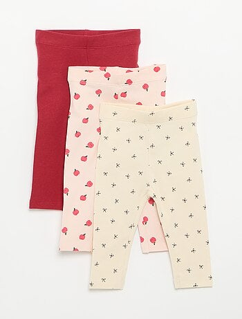 Set di 3 leggings lunghi