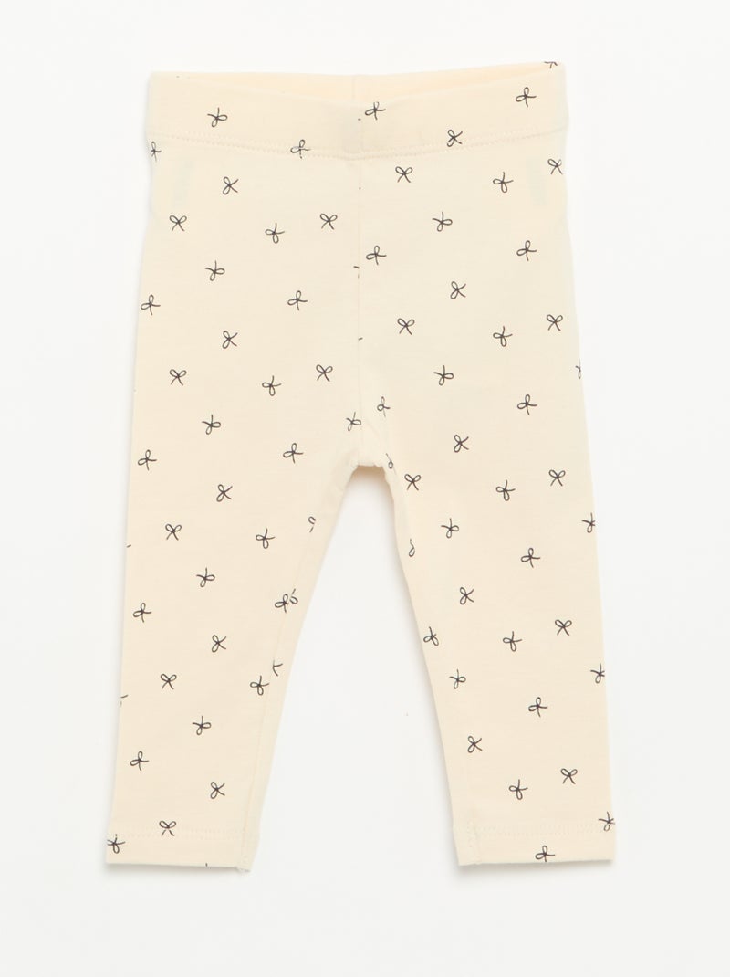 Set di 3 leggings lunghi Rosa - Kiabi