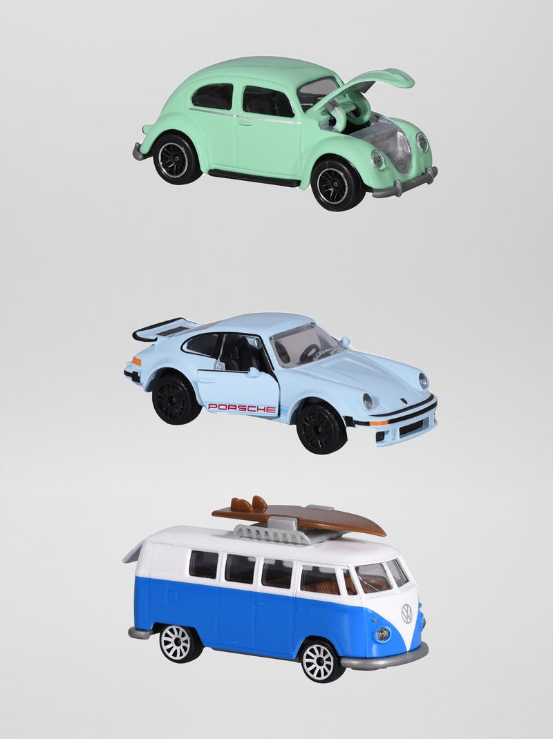 Set di 3 macchinine vintage 'Majorette' VERDE - Kiabi
