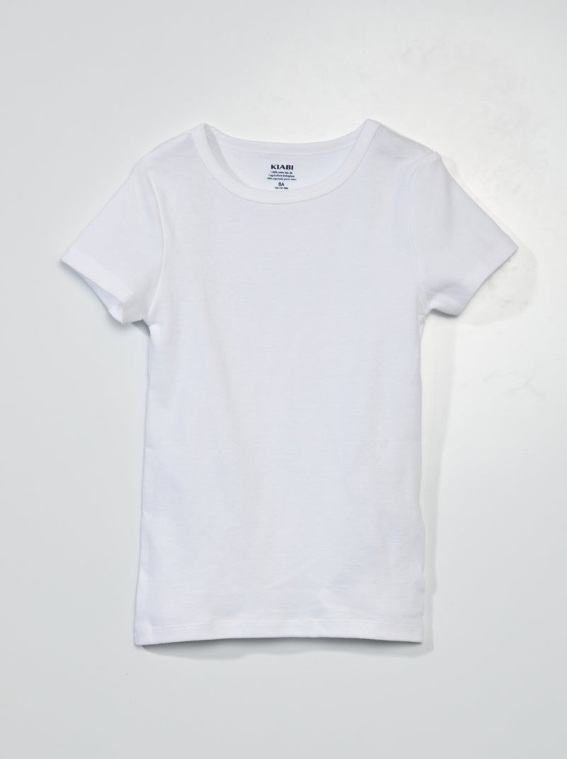 Set di 3 magliette intime a maniche corte BLU - Kiabi