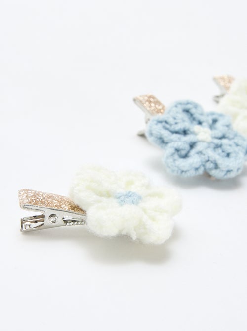 Set di 3 mollette a coccodrillo in macramè - Kiabi