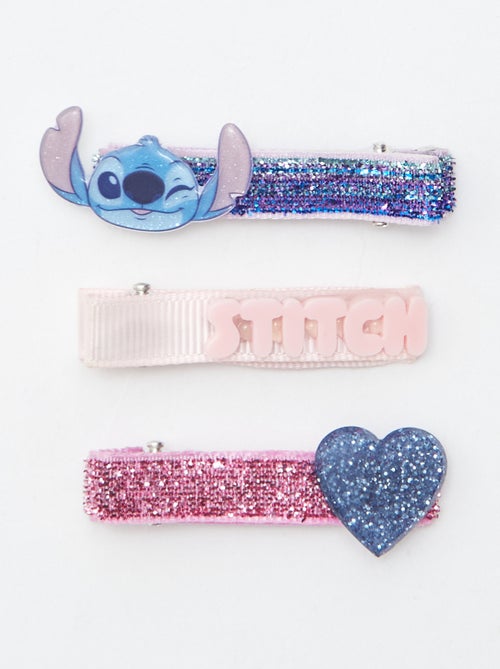 Set di 3 mollettoni per capelli 'Stitch' - Kiabi