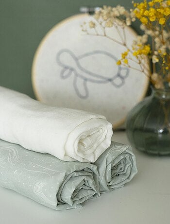 Set di 3 mussole OEKO-TEX® STANDARD 100