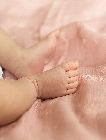 Set di 3 mussole per neonato