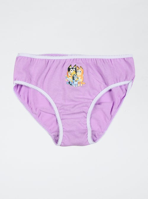 Set di 3 mutandine 'Bluey' in cotone - Kiabi