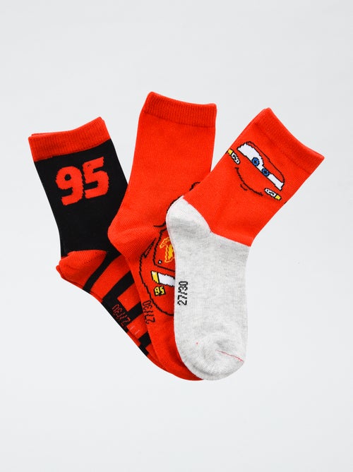 Set di 3 paia di calze 'Disney' 'Cars' - Kiabi