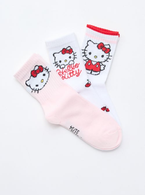 Set di 3 paia di calze 'Hello Kitty' - Kiabi