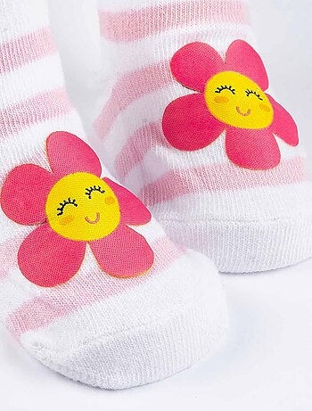 Set di 3 paia di calzini a righe pastello | Soxo