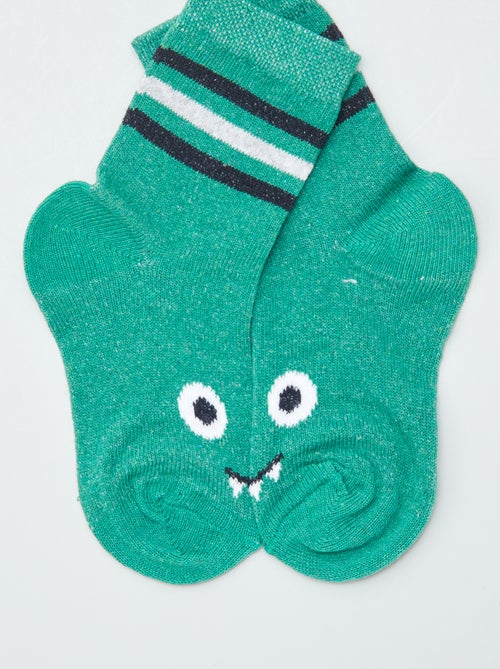 Set di 3 paia di calzini colorati - Kiabi