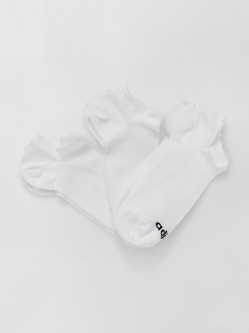 Set di 3 paia di calzini corti 'adidas' bianco - Kiabi