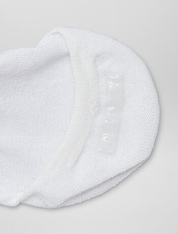 Set di 3 paia di calzini corti tinta unita