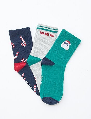 Set di 3 paia di calzini da tennis