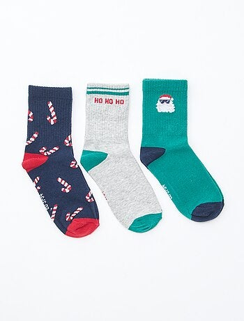 Set di 3 paia di calzini da tennis