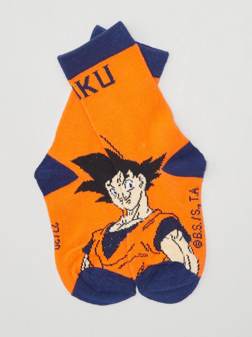 Calzini Dragon Ball Z Bambino - Set Di 6 Con Design Goku, Taglia 22-26 EU, Cotone E Morbidi - Foto 8