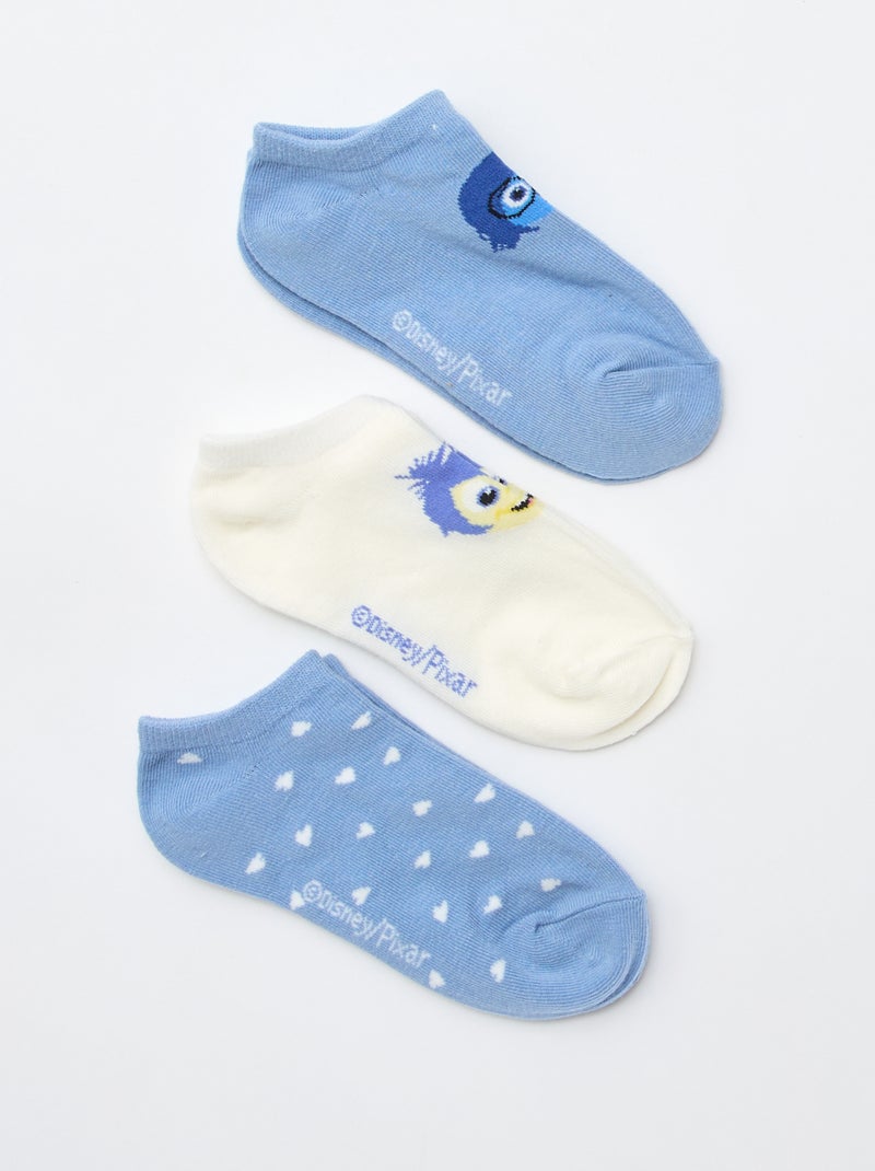 Set di 3 paia di calzini invisibili 'Disney' Bianco - Kiabi
