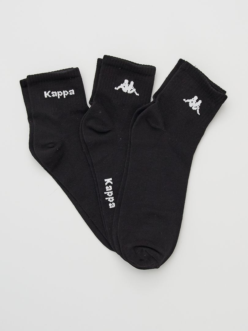 Set di 3 paia di calzini 'Kappa' nero - Kiabi