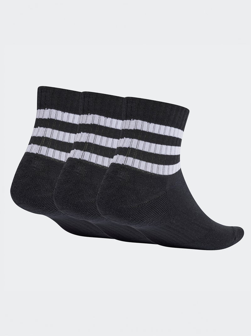Set di 3 paia di calzini media-altezza 'adidas' NERO - Kiabi