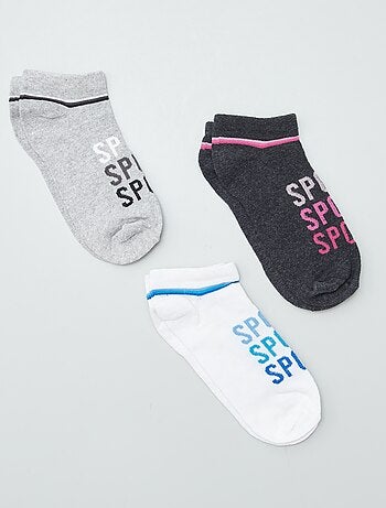Set di 3 paia di calzini