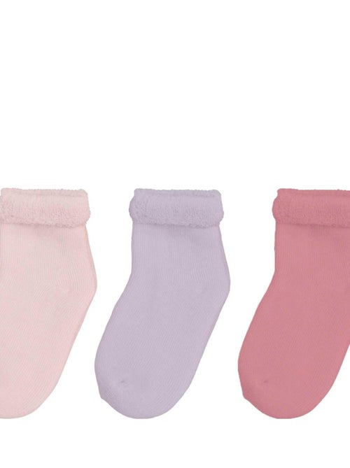 Set di 3 paia di calzini per neonati - Kiabi Set di 3 paia di calzini per neonati - Kiabi