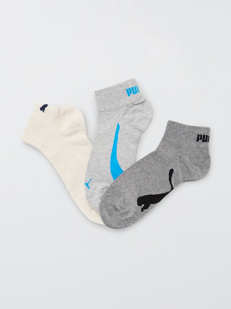 Set di 3 paia di calzini 'Puma' BEIGE - Kiabi