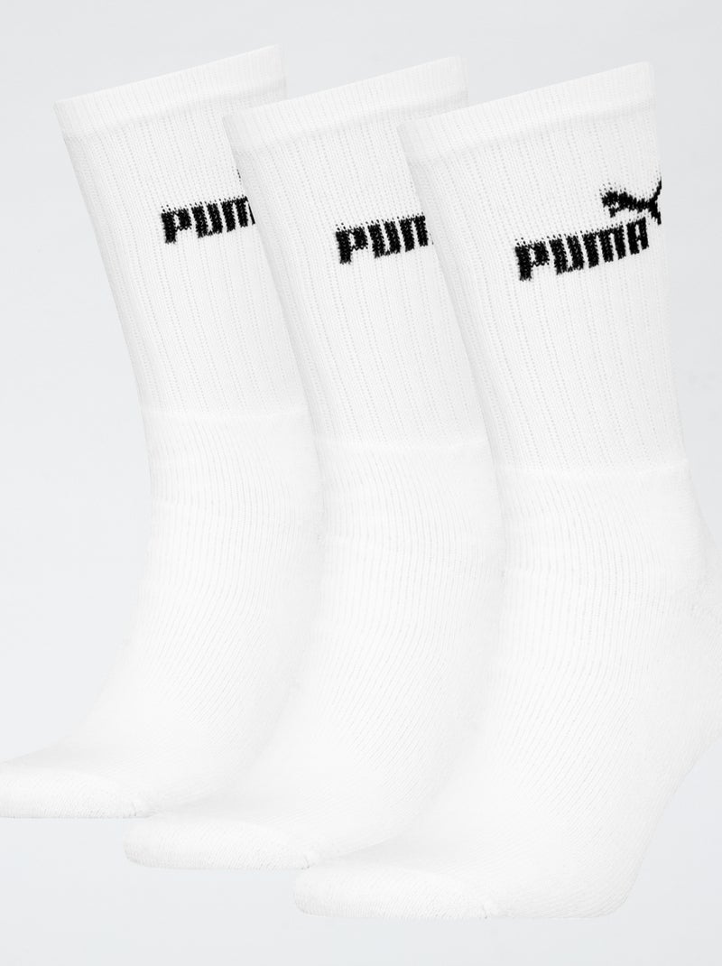Set di 3 paia di calzini 'Puma' Bianco - Kiabi