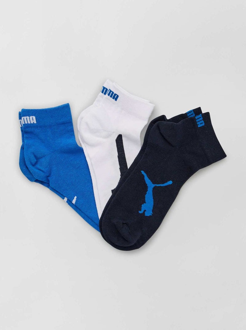Set di 3 paia di calzini 'Puma' BLU - Kiabi