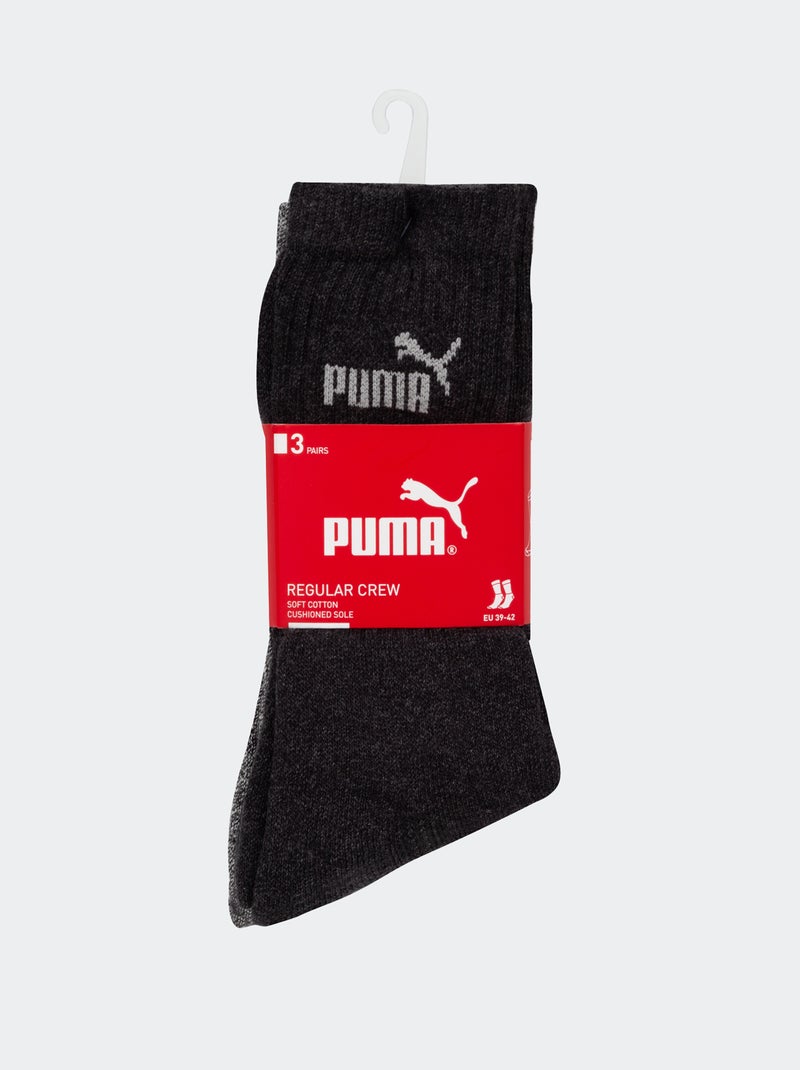 Set di 3 paia di calzini 'Puma' GRIGIO - Kiabi