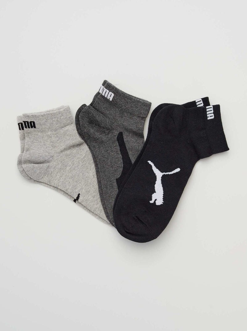 Set di 3 paia di calzini 'Puma' NERO - Kiabi