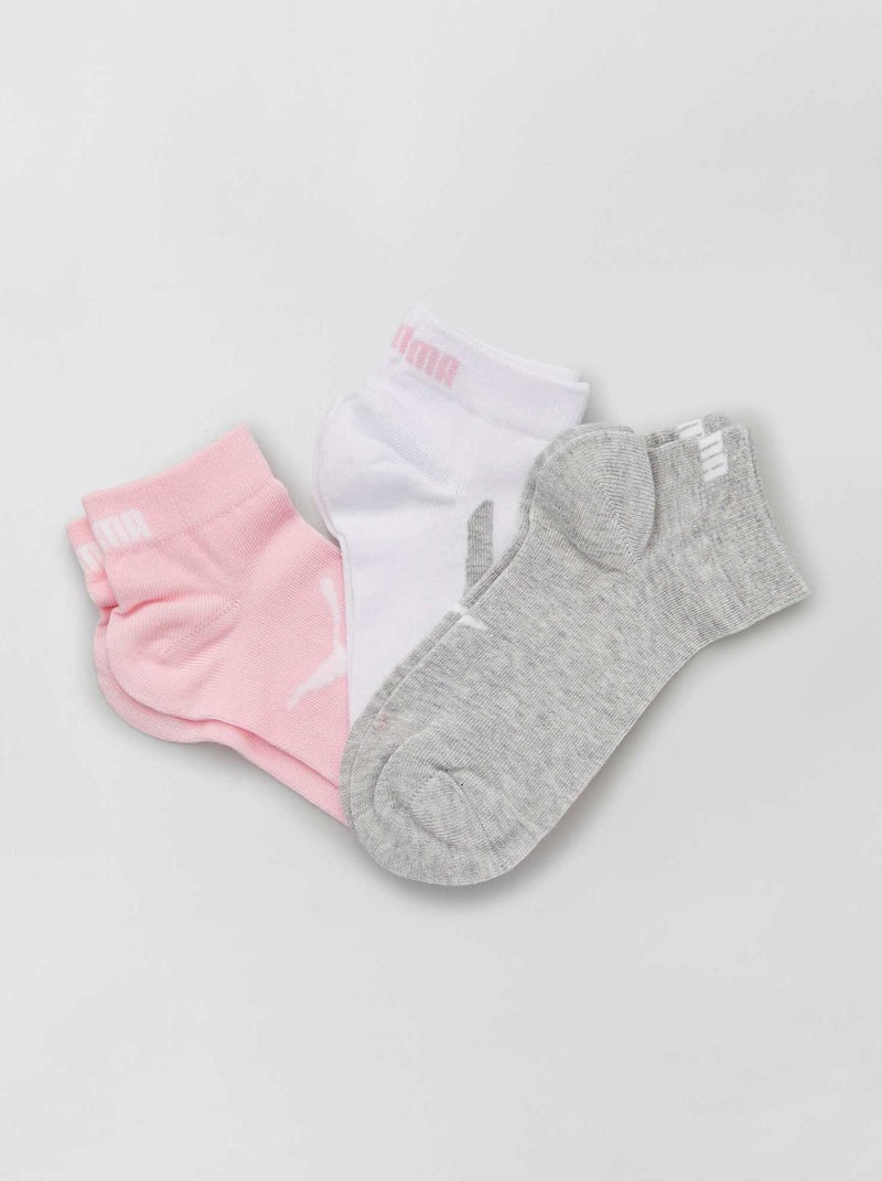Set di 3 paia di calzini 'Puma' ROSA - Kiabi