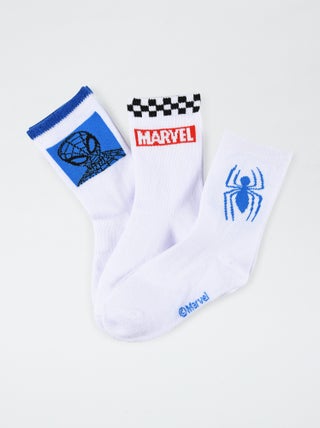 Set di 3 paia di calzini 'Spider-man'