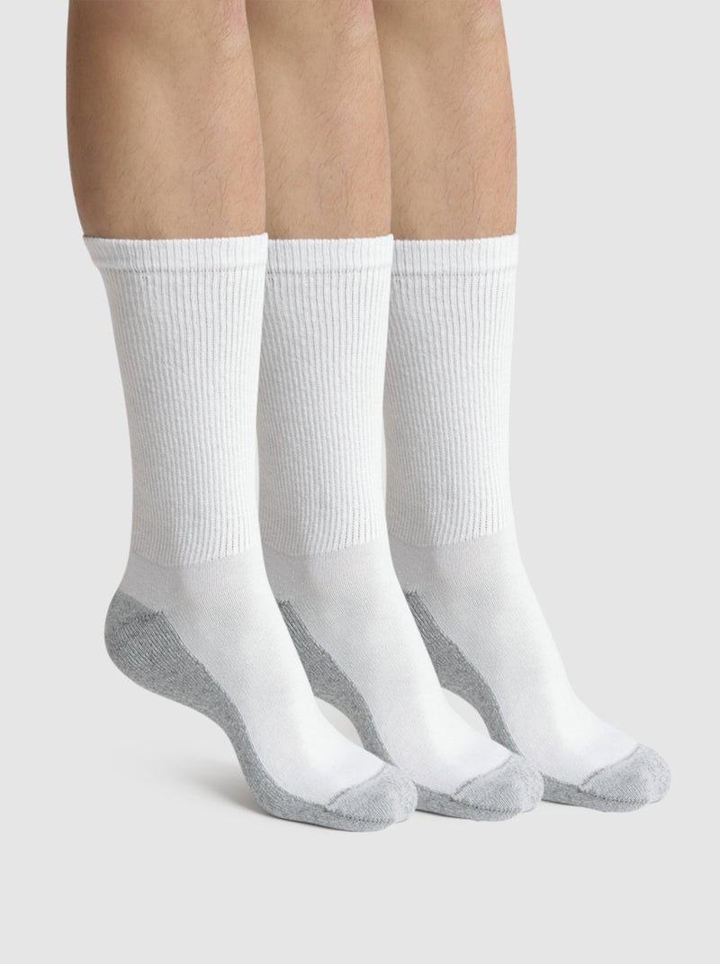 Set di 3 paia di calzini sportivi 'DIM' BIANCO - Kiabi