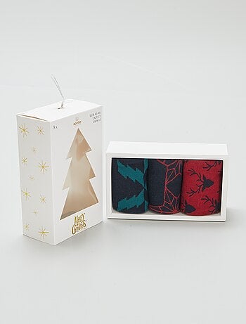 Set di 3 paia di calzini