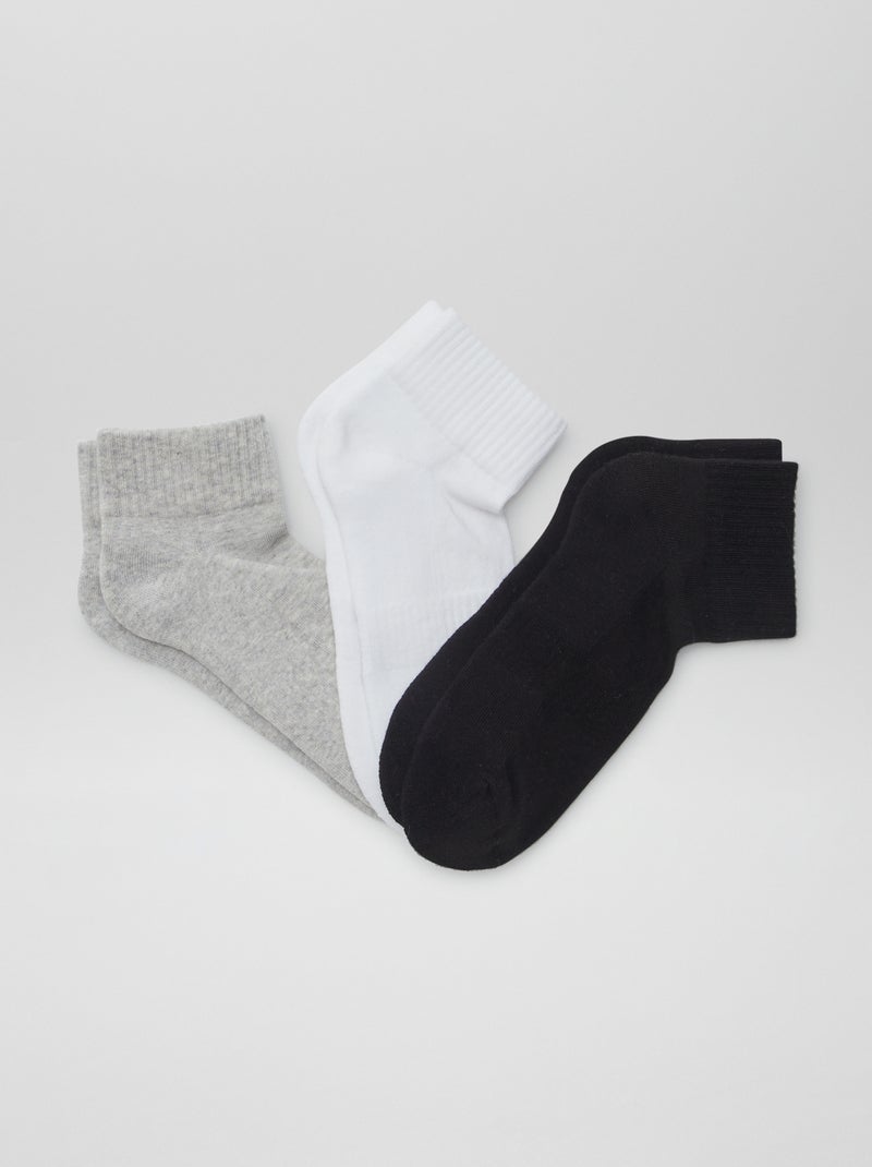 Set di 3 paia di fantasmini GRIGIO - Kiabi