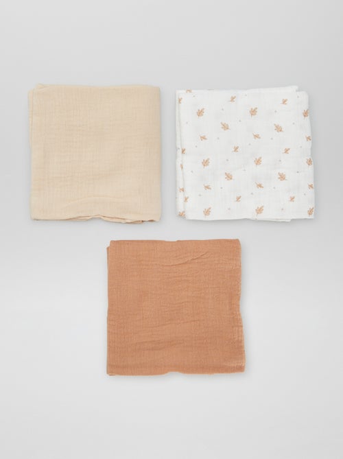 Set di 3 panni in cotone - Kiabi