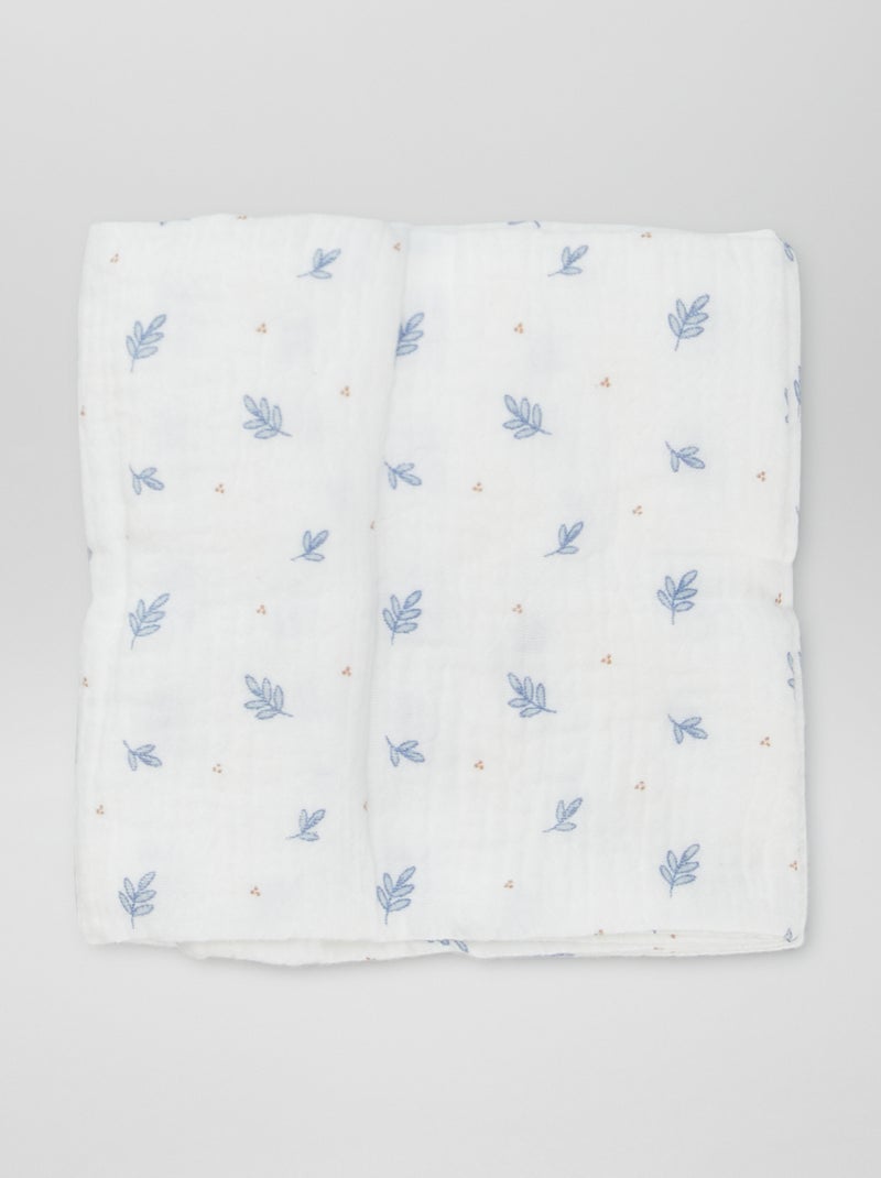 Set di 3 panni in cotone BIANCO - Kiabi