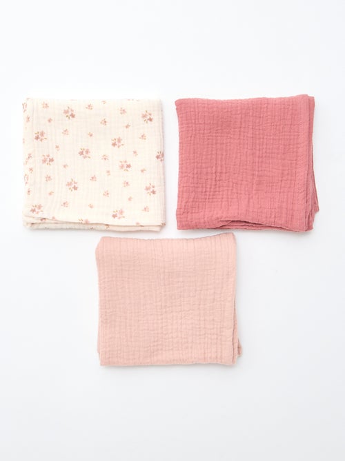 Set di 3 panni in cotone - Kiabi
